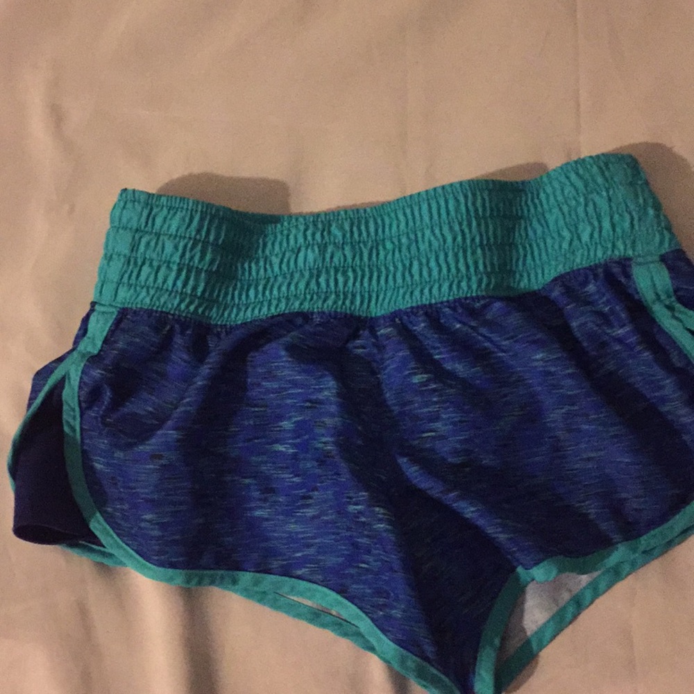 So Blue and turquoise shorts